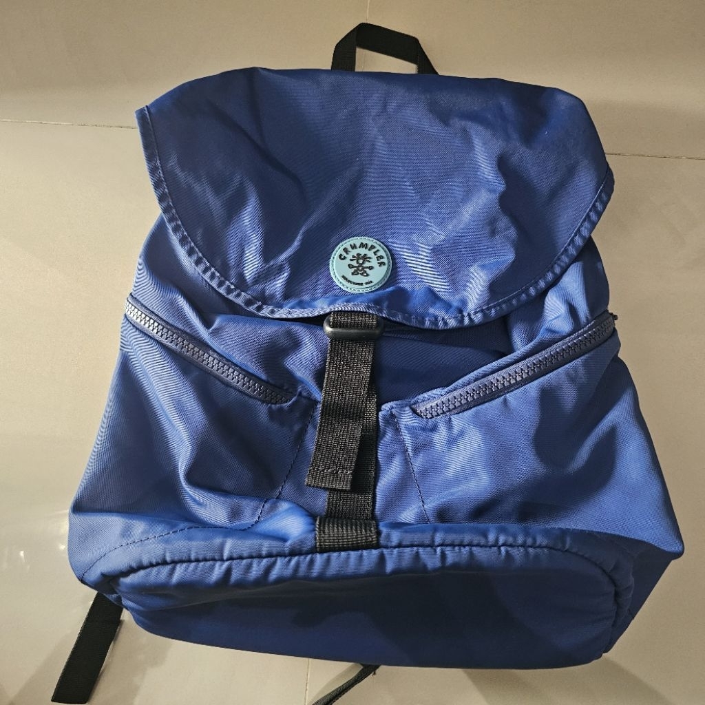 Ransel Crumpler Biru laptop