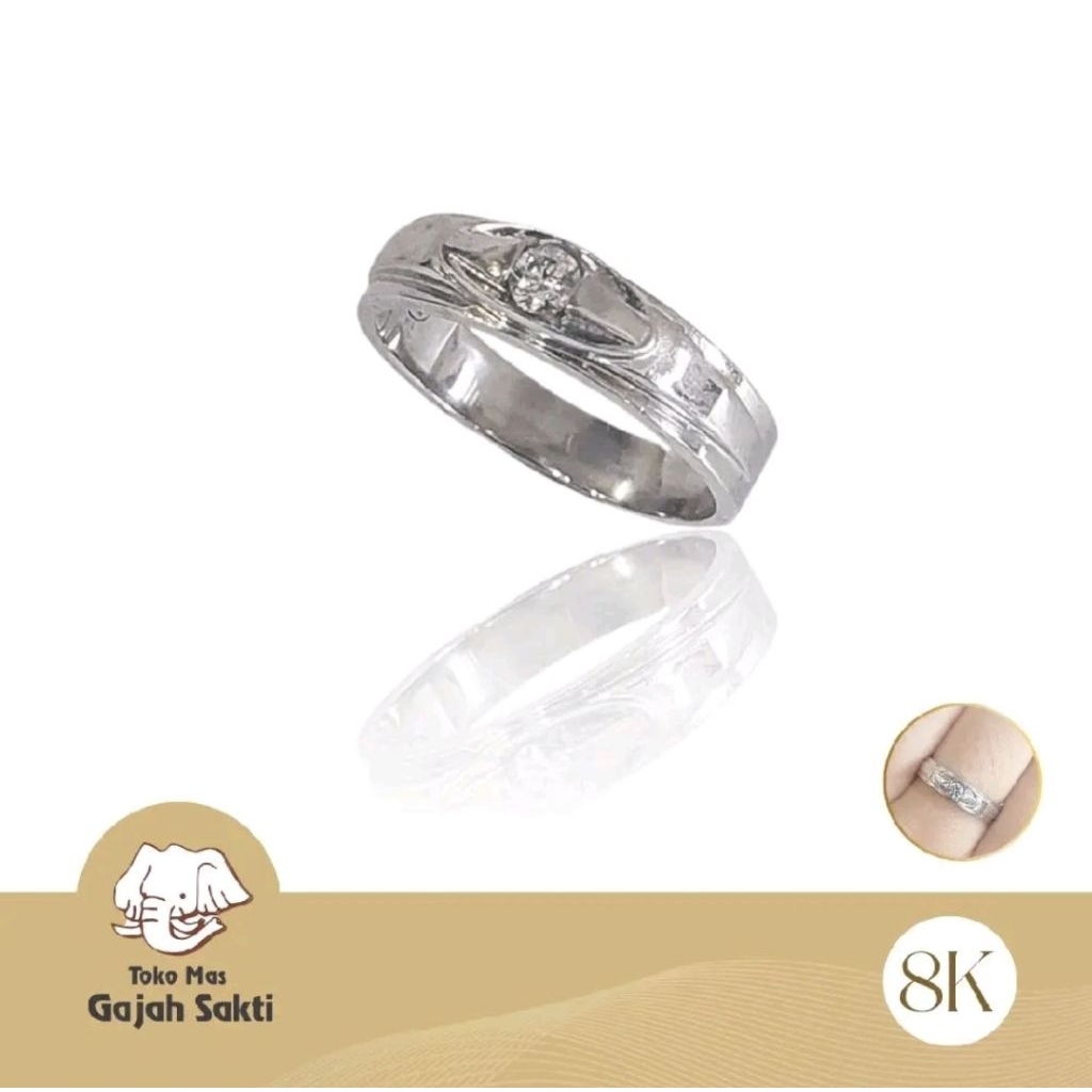 VID - CNCN MENENG, COUPLE, WEDDING RING, ENGAGEMENT RING CLASSIC MP SIZE 14