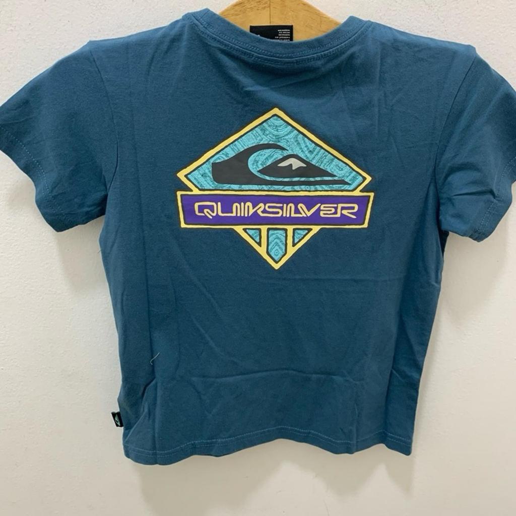 Kaos Anak Laki-Laki Quiksilver Original Gh Qs Crystal Jet Ss Boy Blue