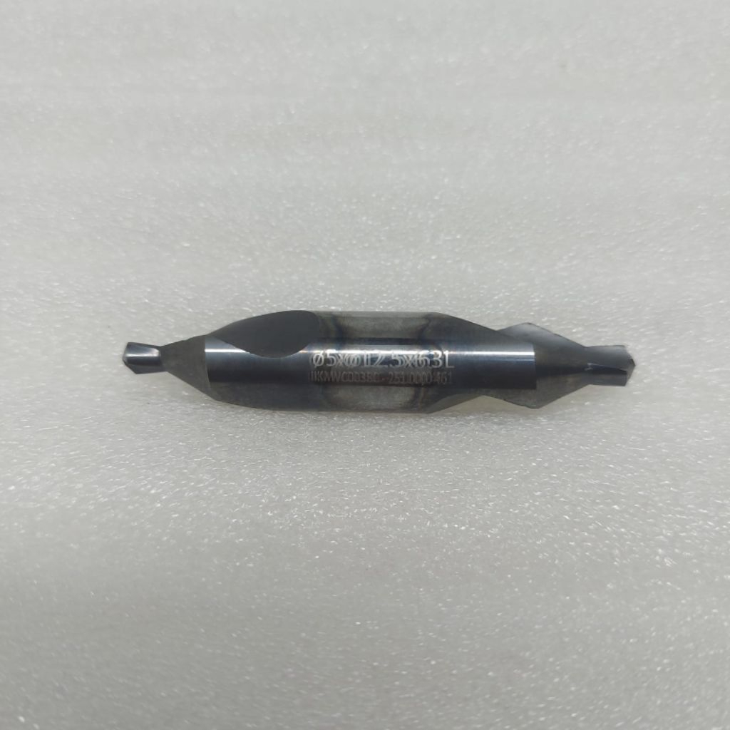Center drill 5×12mm Carbide.mata bor center Carbide For material Harden 5×12,5mm 60°