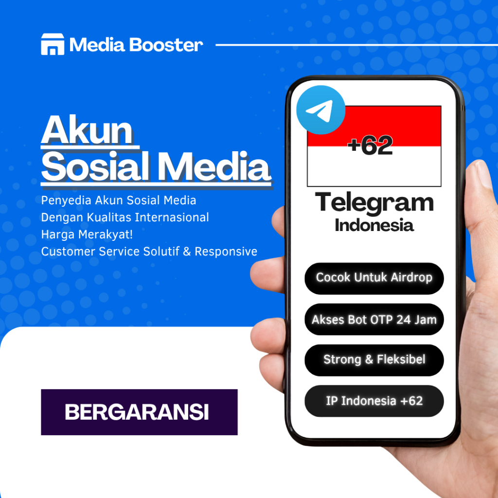 AKUN TELEGRAM FRESH | INDONESIA | KODE NEGARA +62 | FORMAT TDATA dan SESSION ANTI SPAM