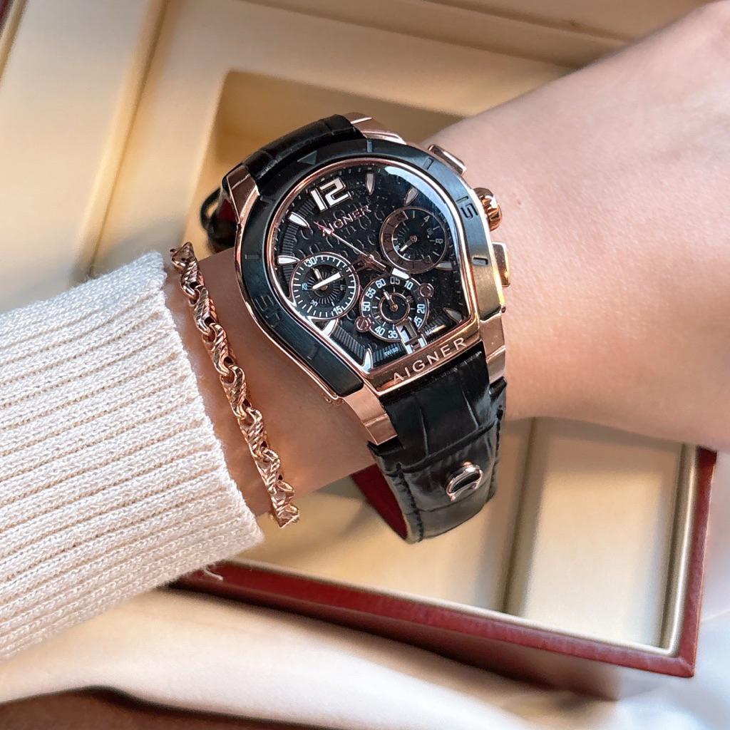 AIGNER STRAP LEATHER Ladies Original Watches