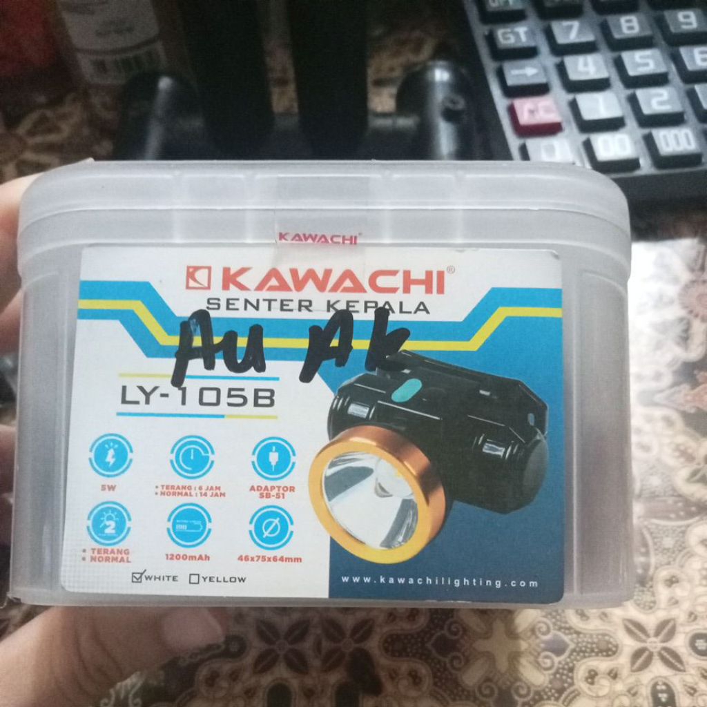SENTER KEPALA KAWACHI WHITE 5 WATT