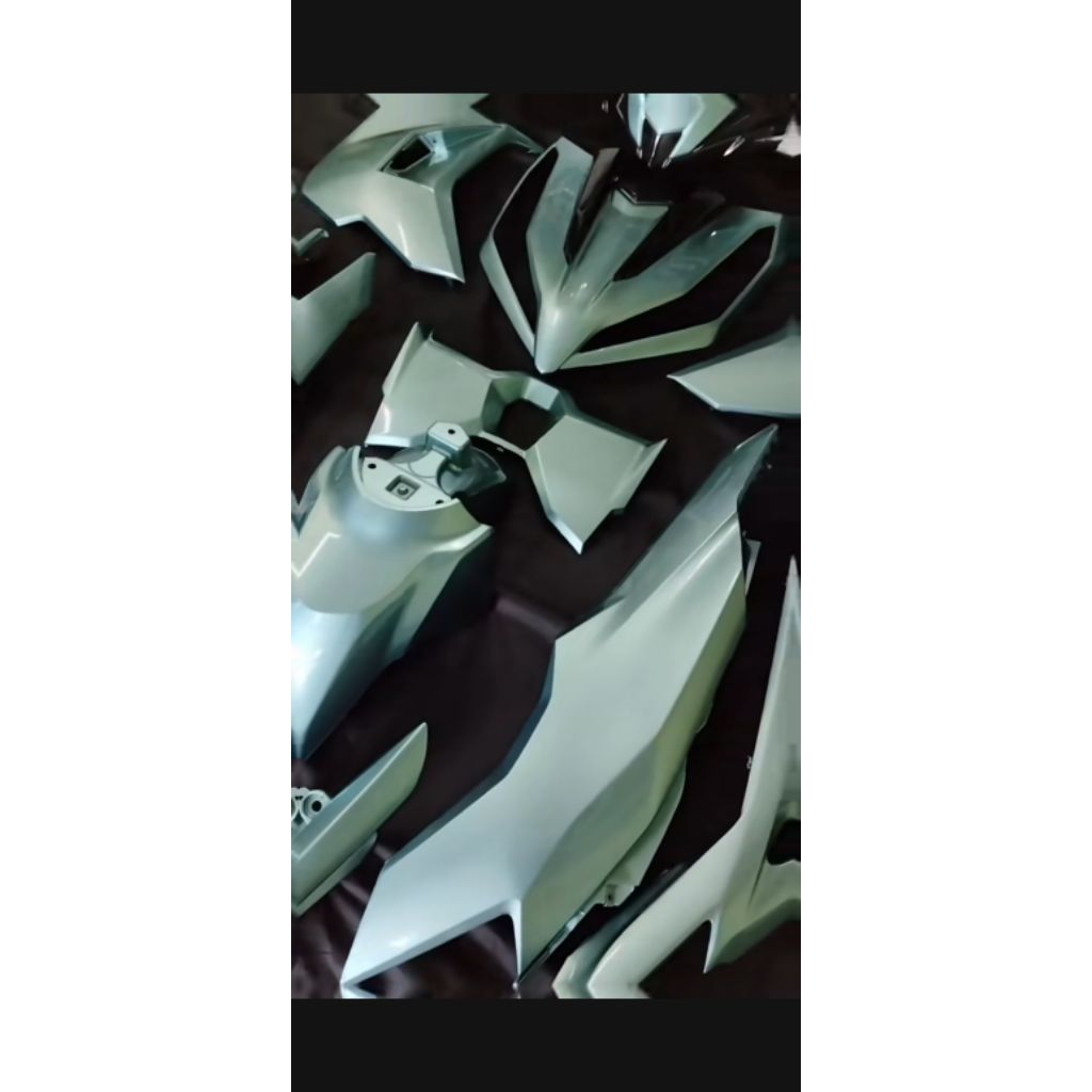 cat warna Verde silver cat custom cat PU cat motor/mobil