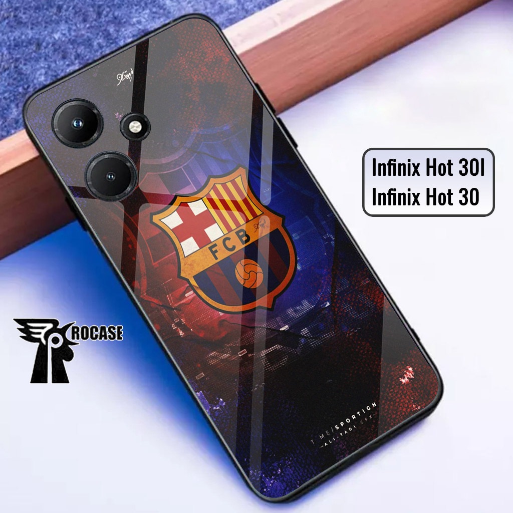 Case Infinix Hot 30i - Casing Hp Infinix Hot 30i Terbaru ( BARCA ) Softcase Hp Infinix Hot 30i - Sil