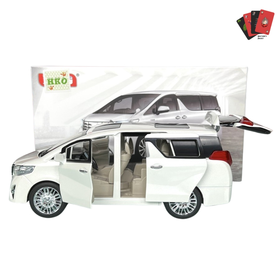 Diecast XLG Mobil Alphard Skala 1:24