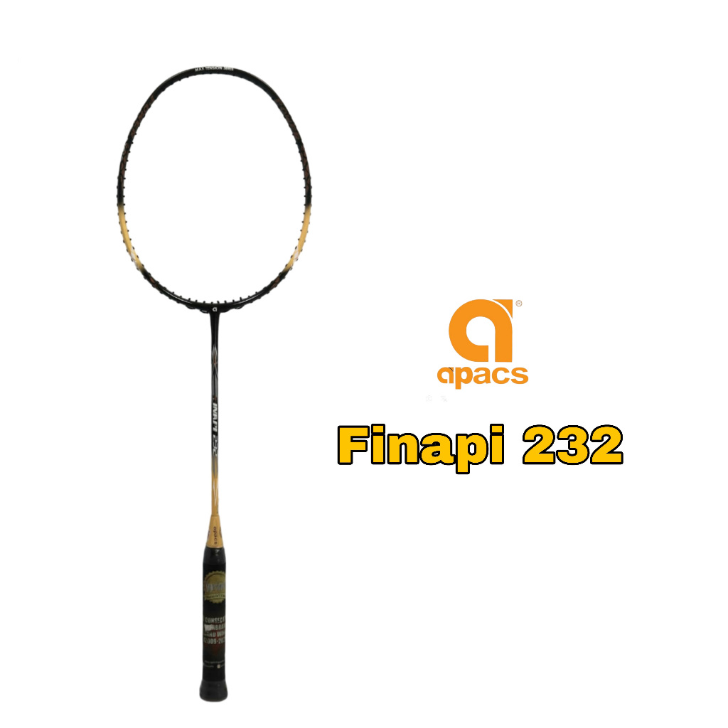 Raket Badminton Original Apacs Finapi 232 Bonus Senar