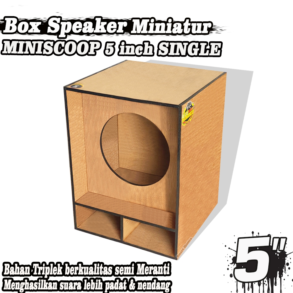 Box Speaker Miniatur Miniscoop 5 Inch