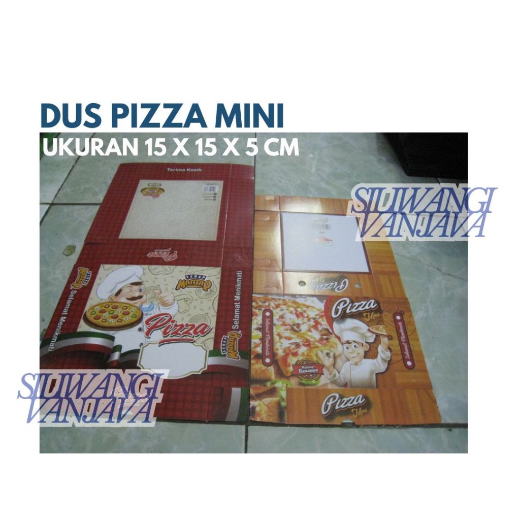 Dus Pizza / Box Pizza / Sedap Mantap Pizza / Dus Kue 20x20x5cm