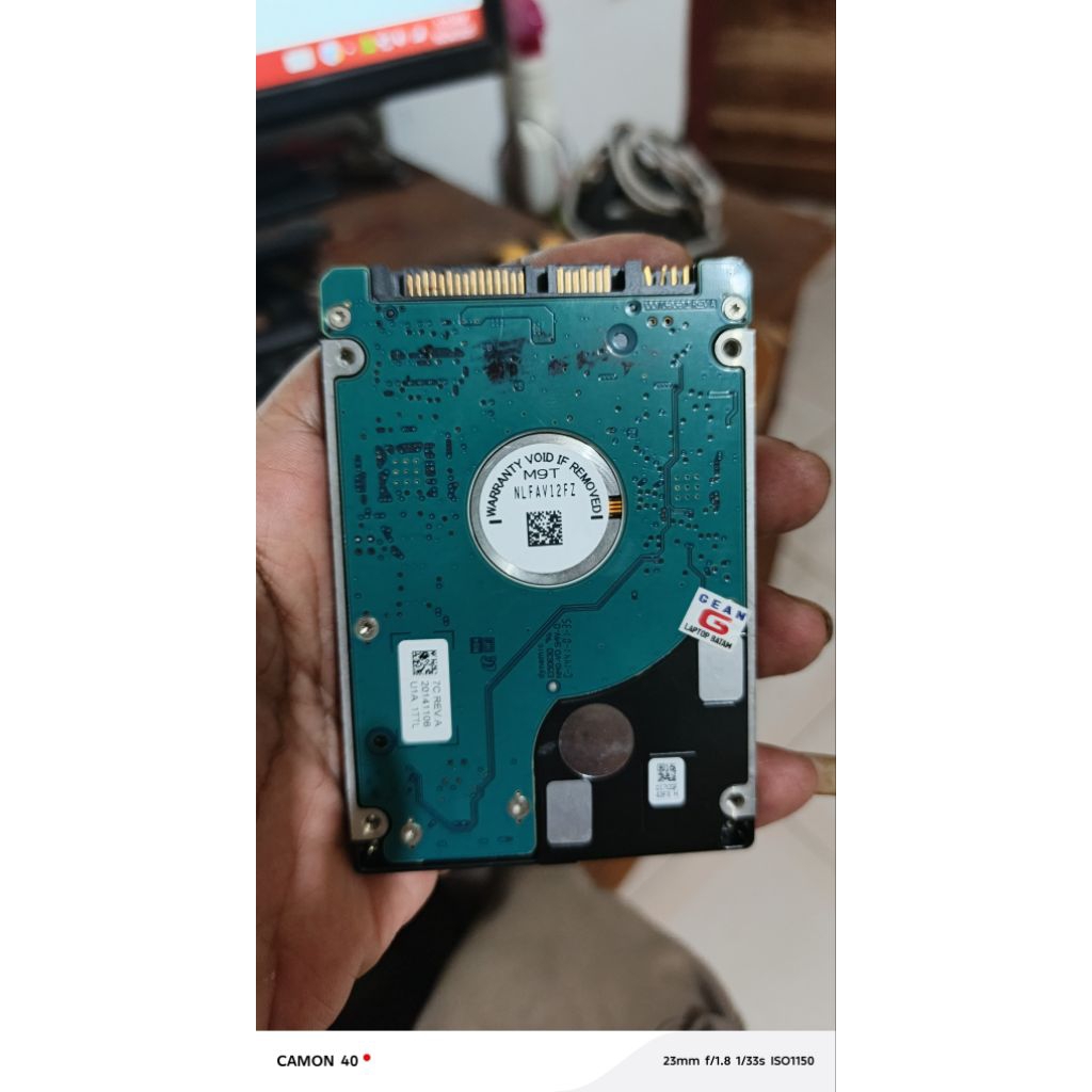Harddisk Laptop 750
