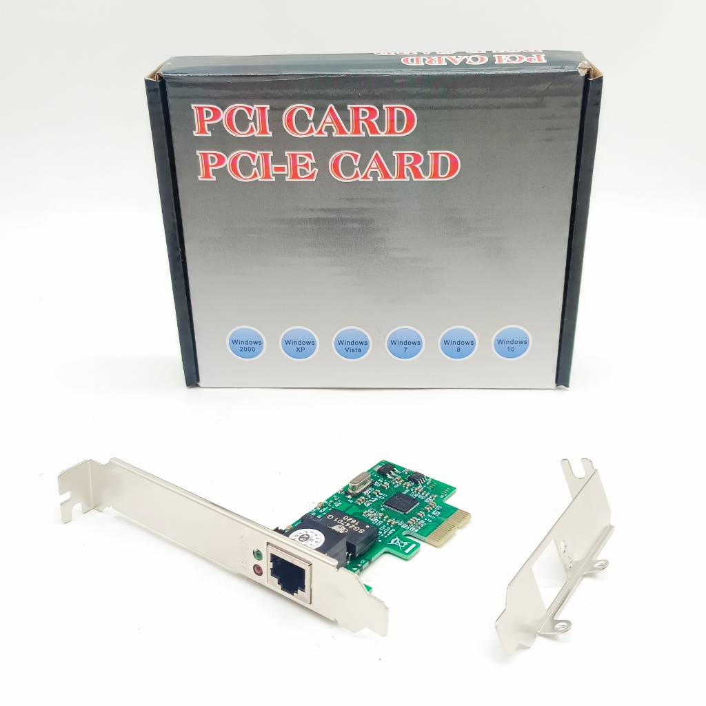 PCI-E LAN CARD PCI-E LAN Card – Kartu Jaringan Ethernet PCI Express