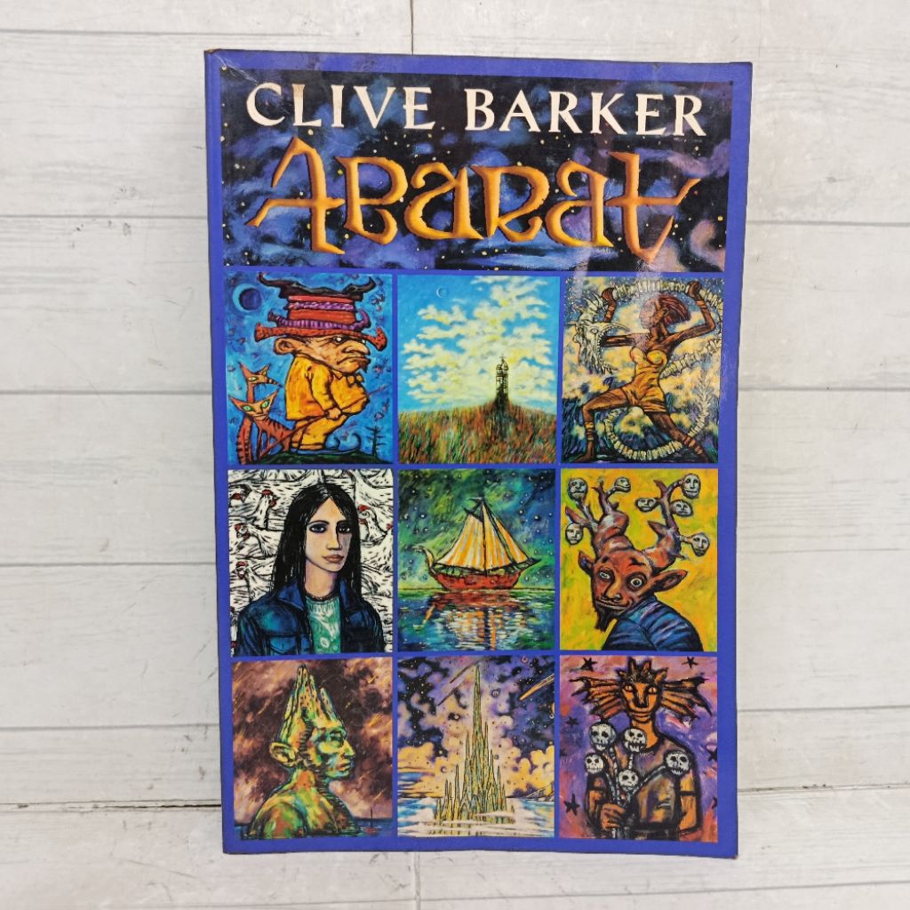 Buku Clive Barker Abarat Softcover Bahasa Inggris