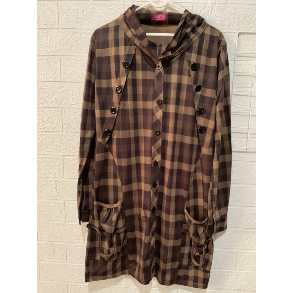 Tunik Hoodie Kotak– Style Korea