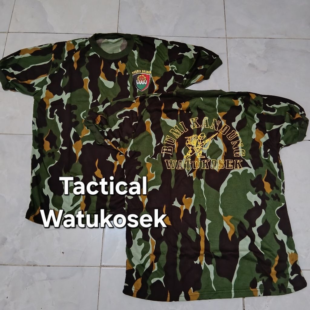 Kaos Dalam Bumi Kandung Watukosek Loreng Brimob