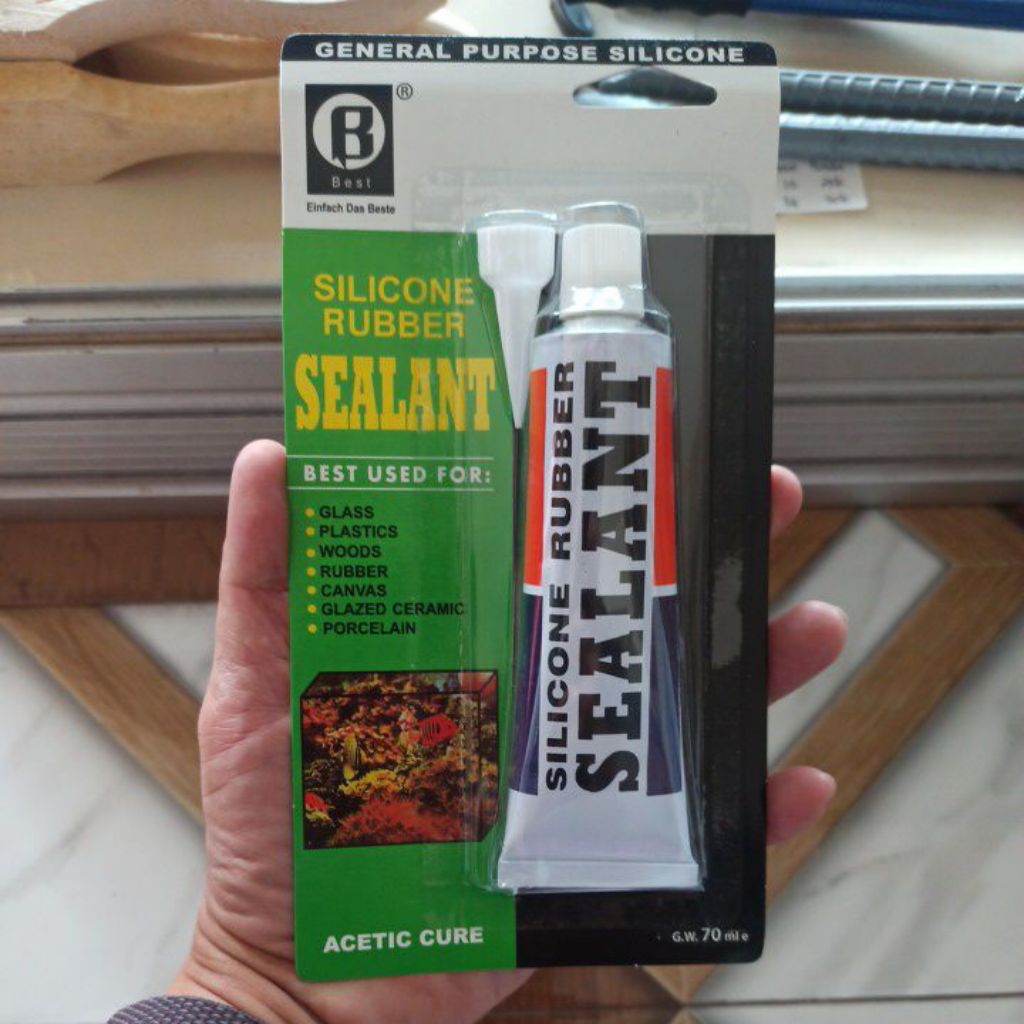 Silicone Rubber Sealant / Lem Kaca