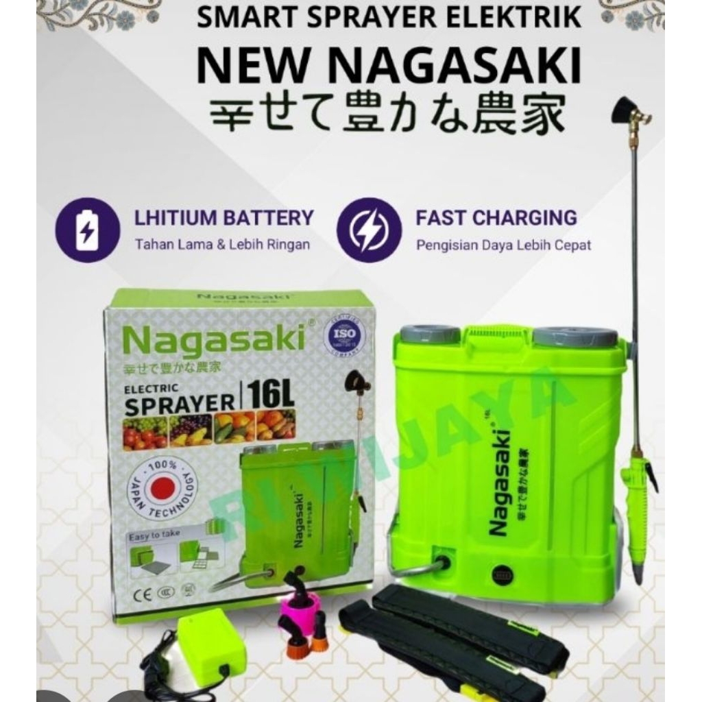 Tangki/ Sprayer Elektrik Nagasaki 16 Liter