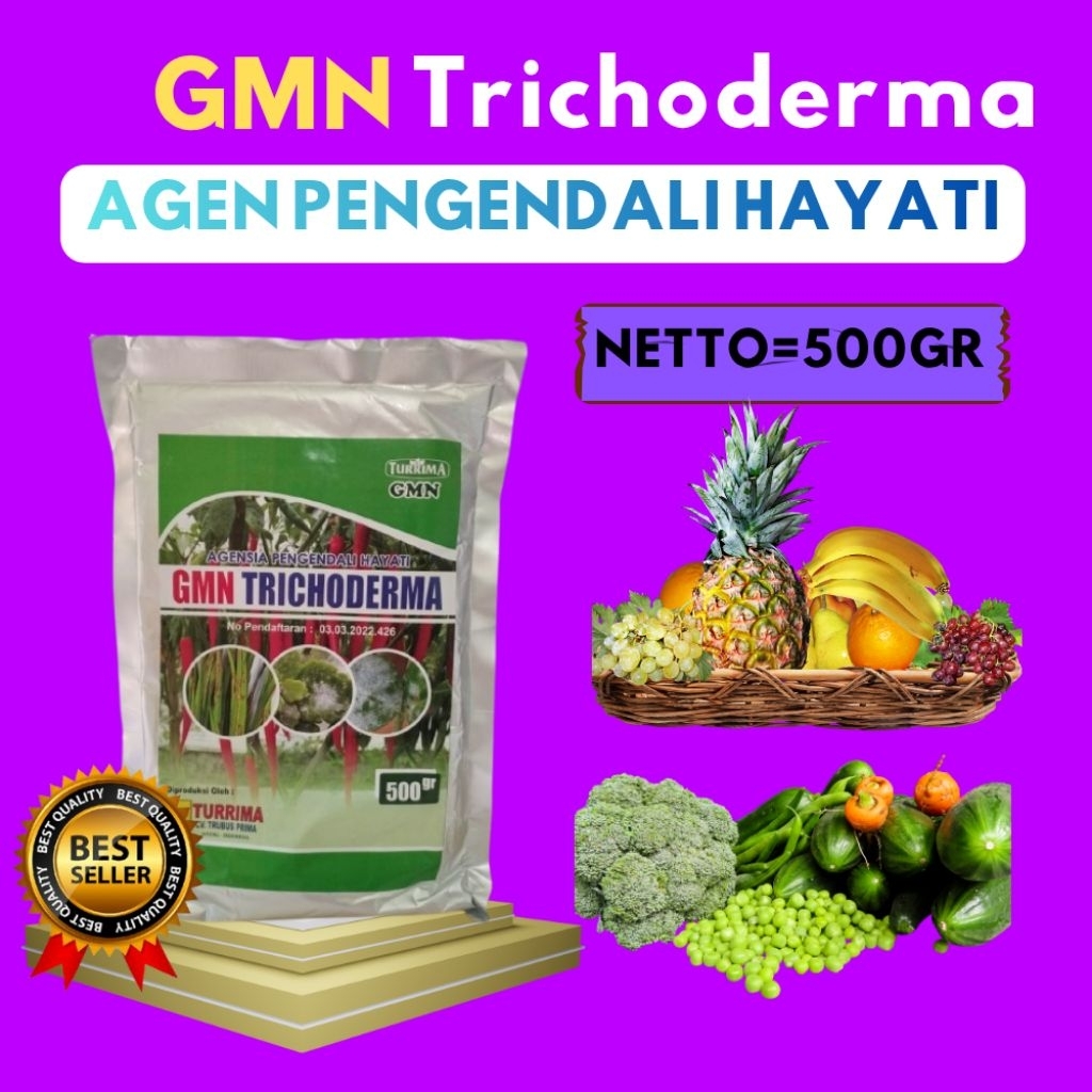 SOLUSI AJAIB  Trichoderma Anfush, Trichoderma Asperellum Isi 500gram