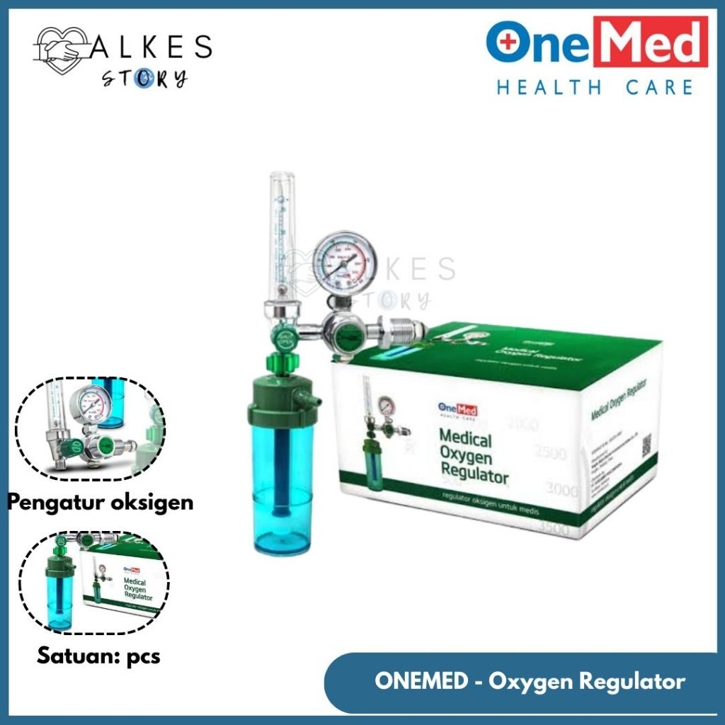 ONEMED-ALKESSTORY Regulator Oksigen/Oxygen Regulator