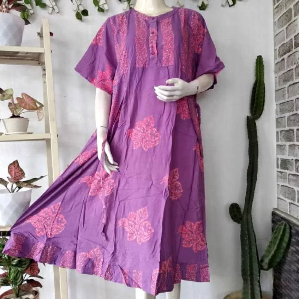 Daster Jumbo Kancing By Putri Diana