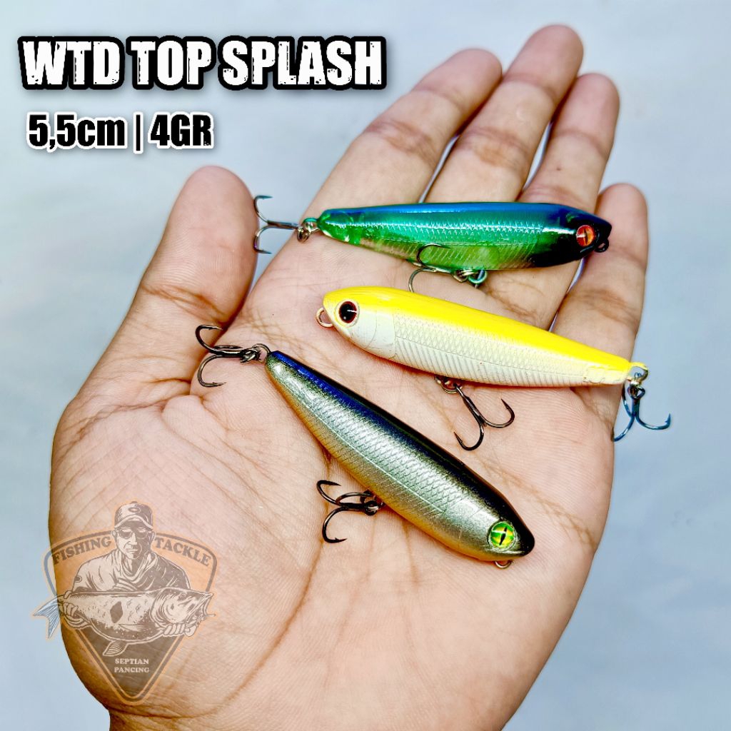 WTD TOP SPLASH 5,5CM LURE TOP WATER