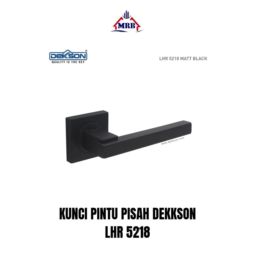 KUNCI PINTU PISAH DEKKSON LHR 5218 HANDLE GAGANG PINTU KUNCI PINTU - ALAT PERKAKAS PERTUKANGAN BERKU