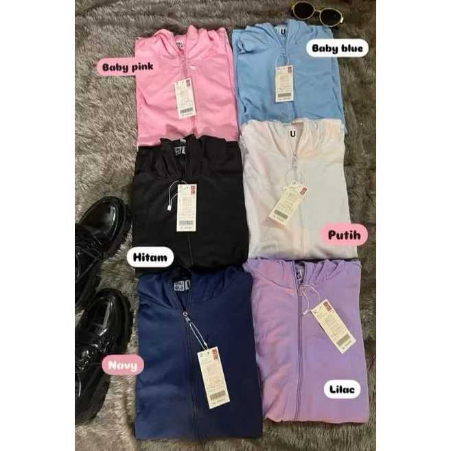 JAKET ANTI UV UNIQLO UPF50 UNISEX (PRIA DAN WANITA)