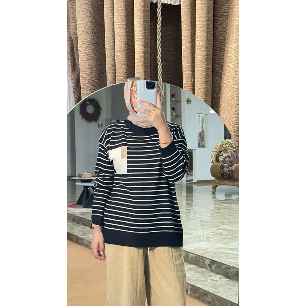 baju rajut wanita//baju wanita lengan panjang