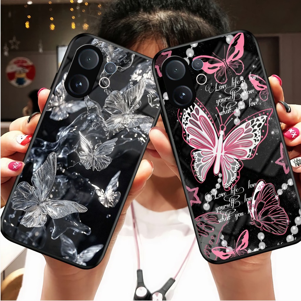 MG47 Softcase Glass For Vivo V60 - Casing Hp Vivo V60 - Pelindung hp Vivo V60 - Case Handphone Vivo 