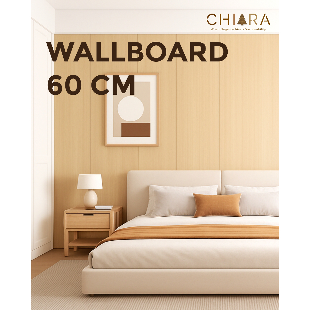 Wallpanel Board Chiara / WPC Wall Panel Board Partisi / WPC Indoor Hollow Partition/Wall Board Ruang