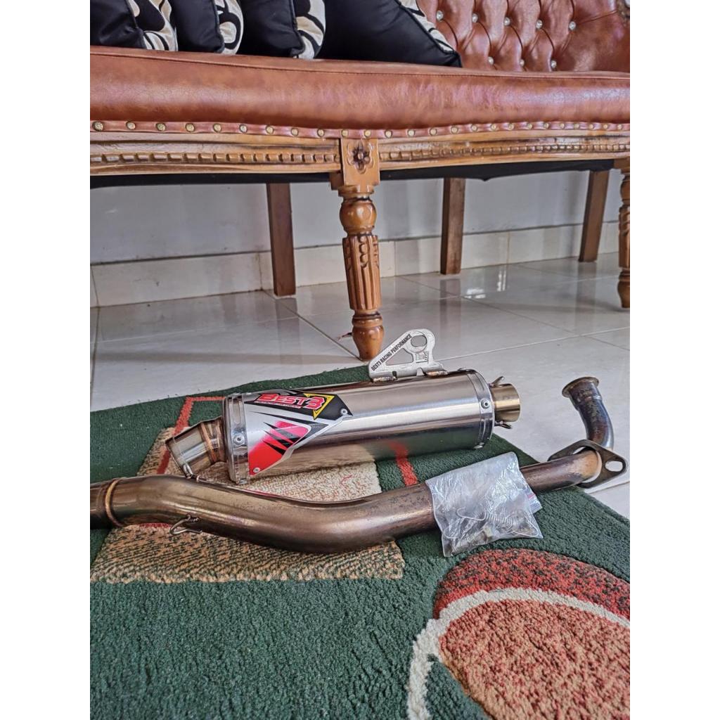 Knalpot Best3 Yamaha Nmax NEW 2020 bekas copotan