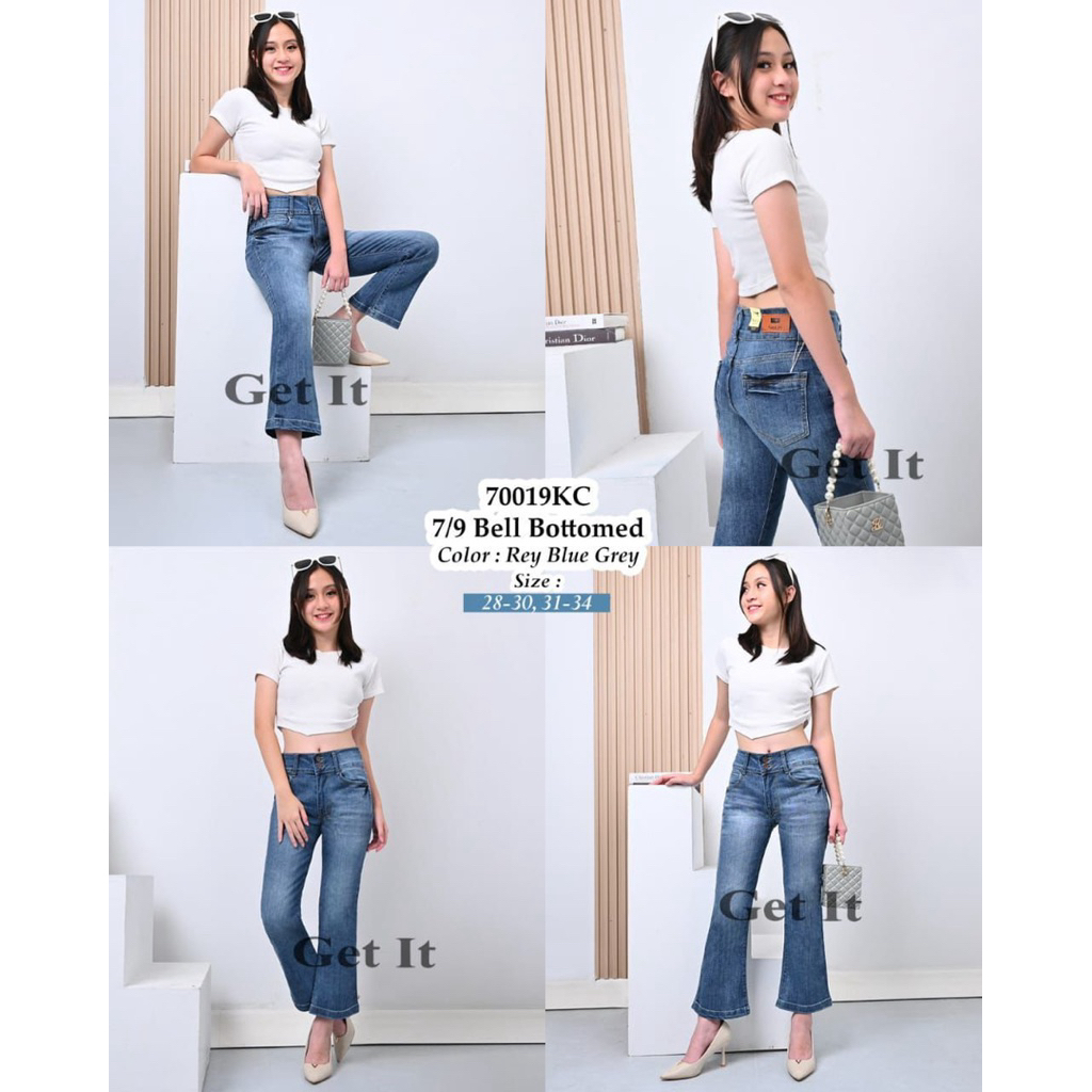 JEANS HW CUTBRAY Get it size 28-34