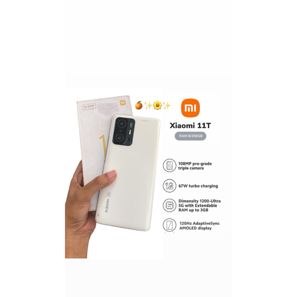 XIAOMI MI 11T 8/256 (handphone second)