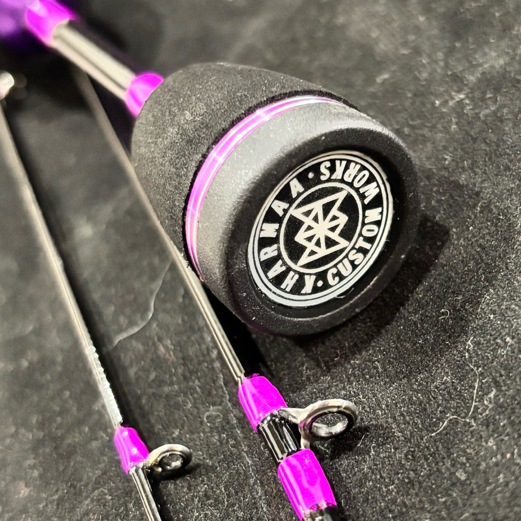 Kharmaa Custom Works - 5” Stream/ Area Custom Baitcaster Rod (Bekas Bagus)