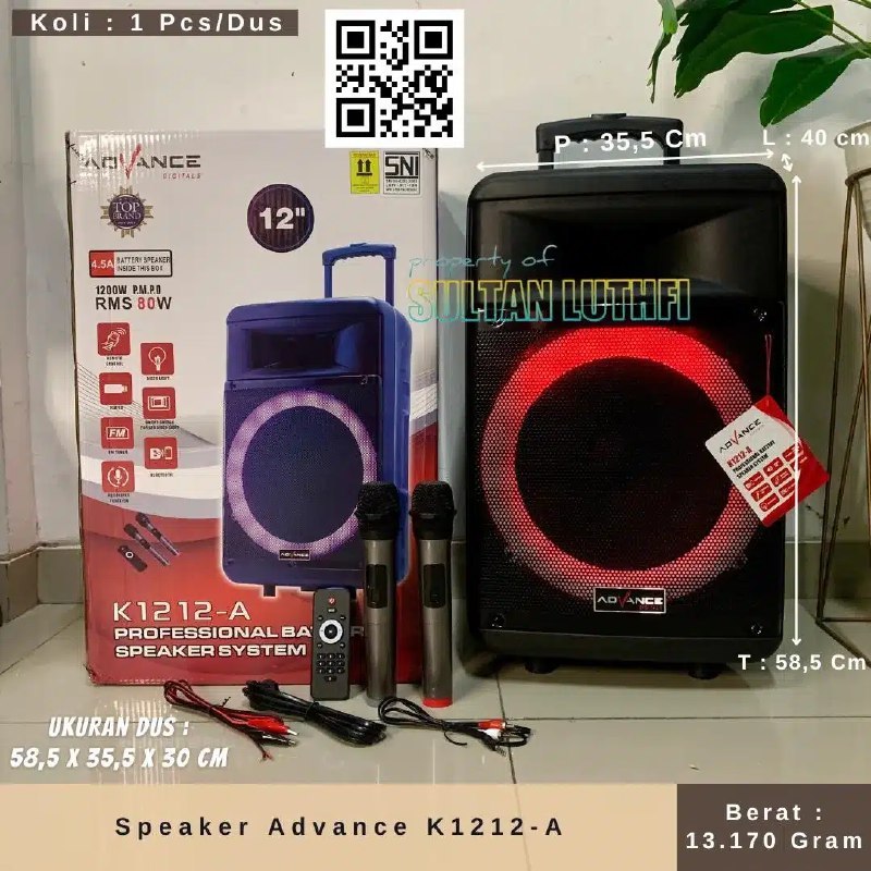 Speaker Advance K1212-A