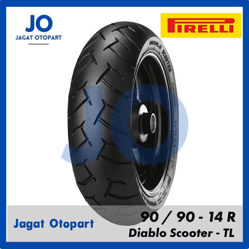 Pirelli Diablo Scooter 90/90-14 R Ban Motor Matic Tubeless