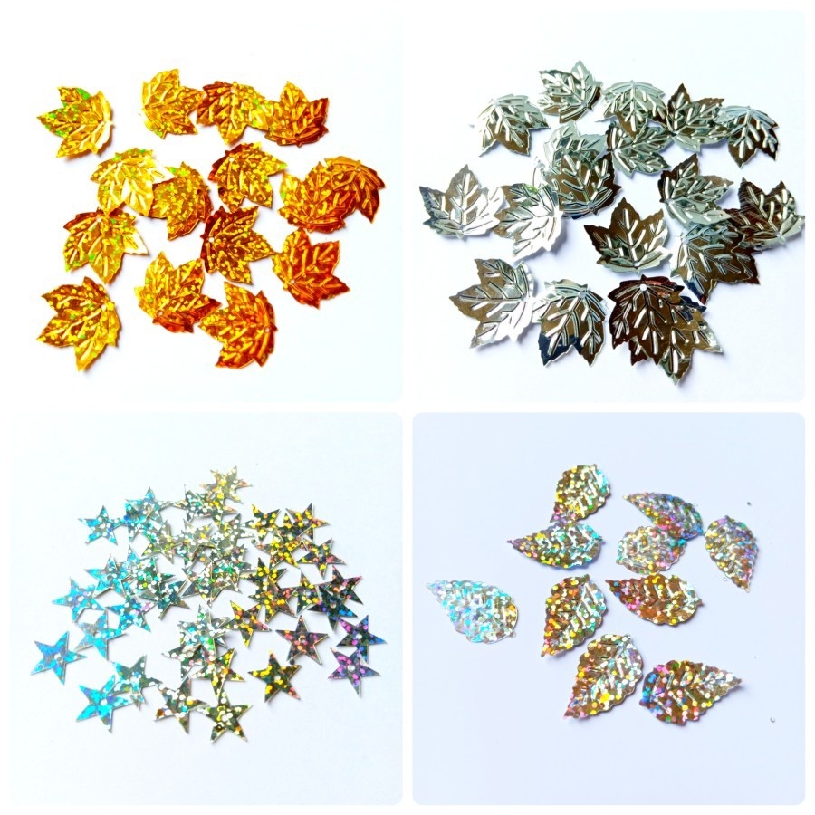 payet borci manik manik sequin payet piring payet glitter per 5 gram murah