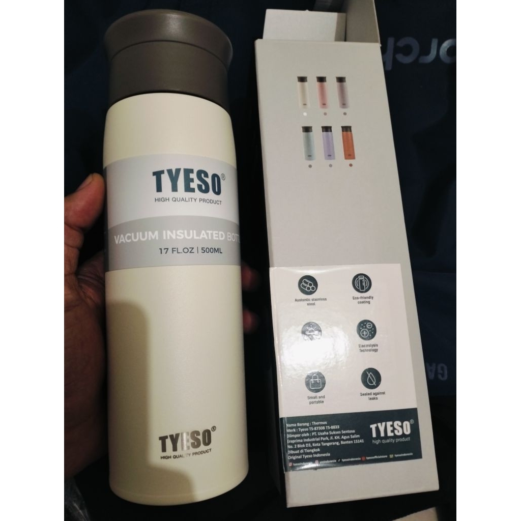 tyeso vacuum insulated bottle