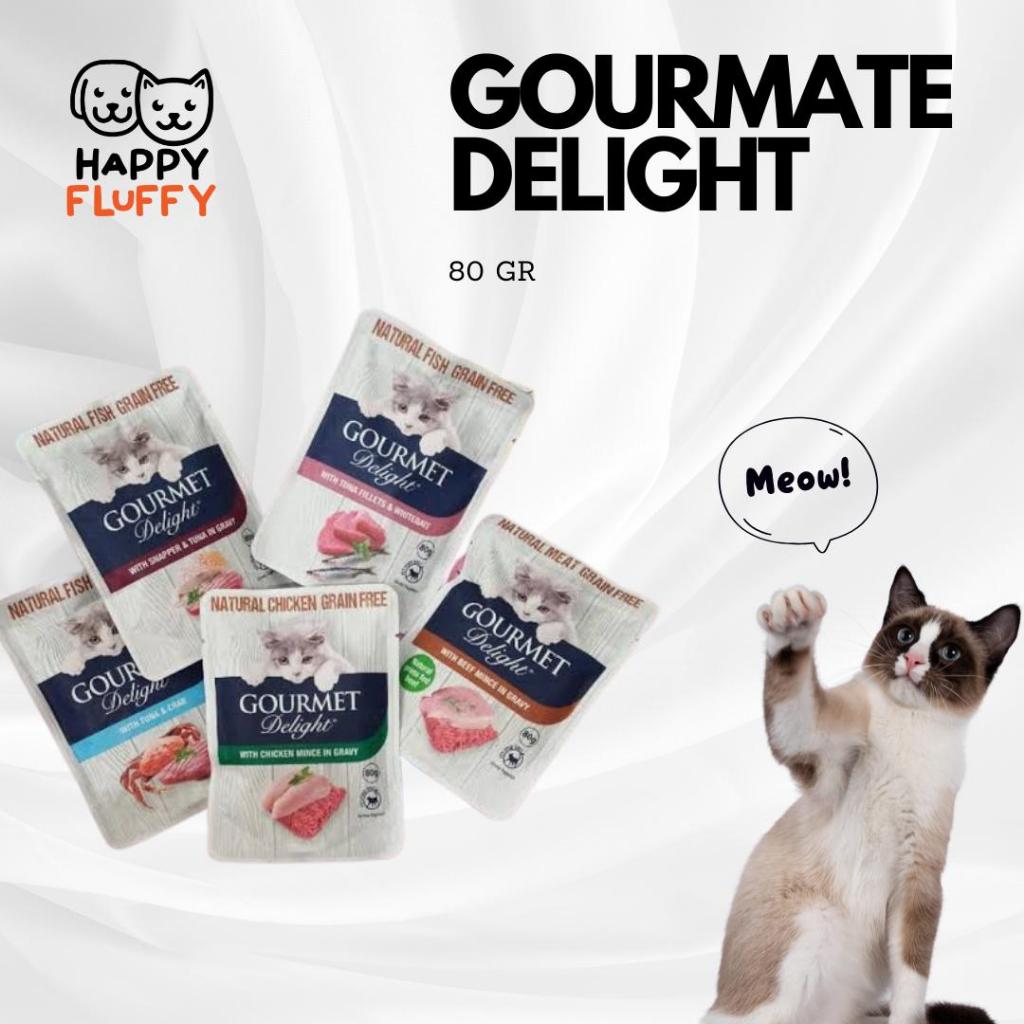 Gourmet Delight Pouch Tuna Fillet 80g - Makanan Kucing