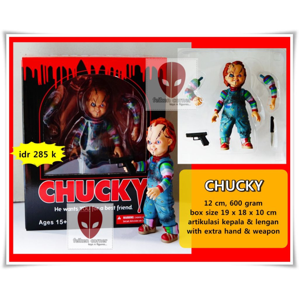 figure CHUCKY & BRIDE OF CHUCKY