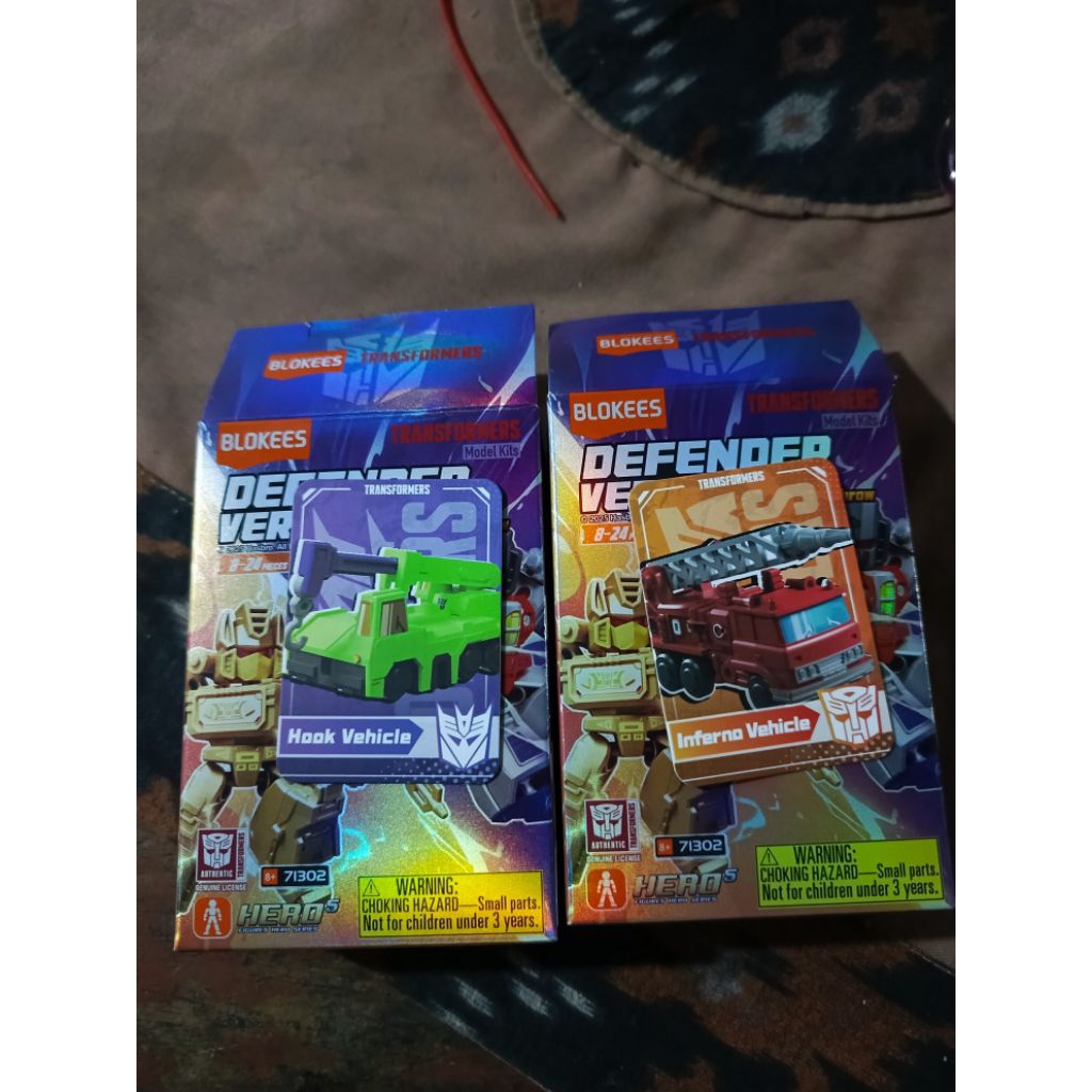 Blokees GDV 02 Hook & Inferno Vehicle