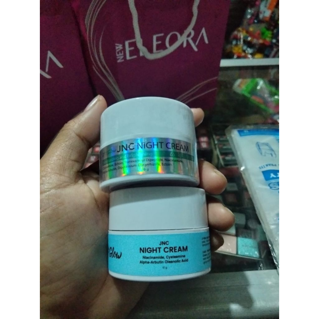 JNC JGLOW NIGHT CREAM JNC BPOM 10gr