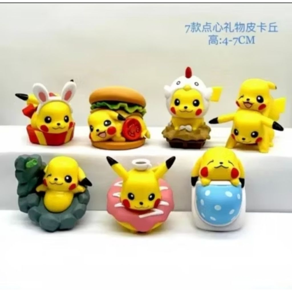 Figure pokemon pikachu topper pikachu cake