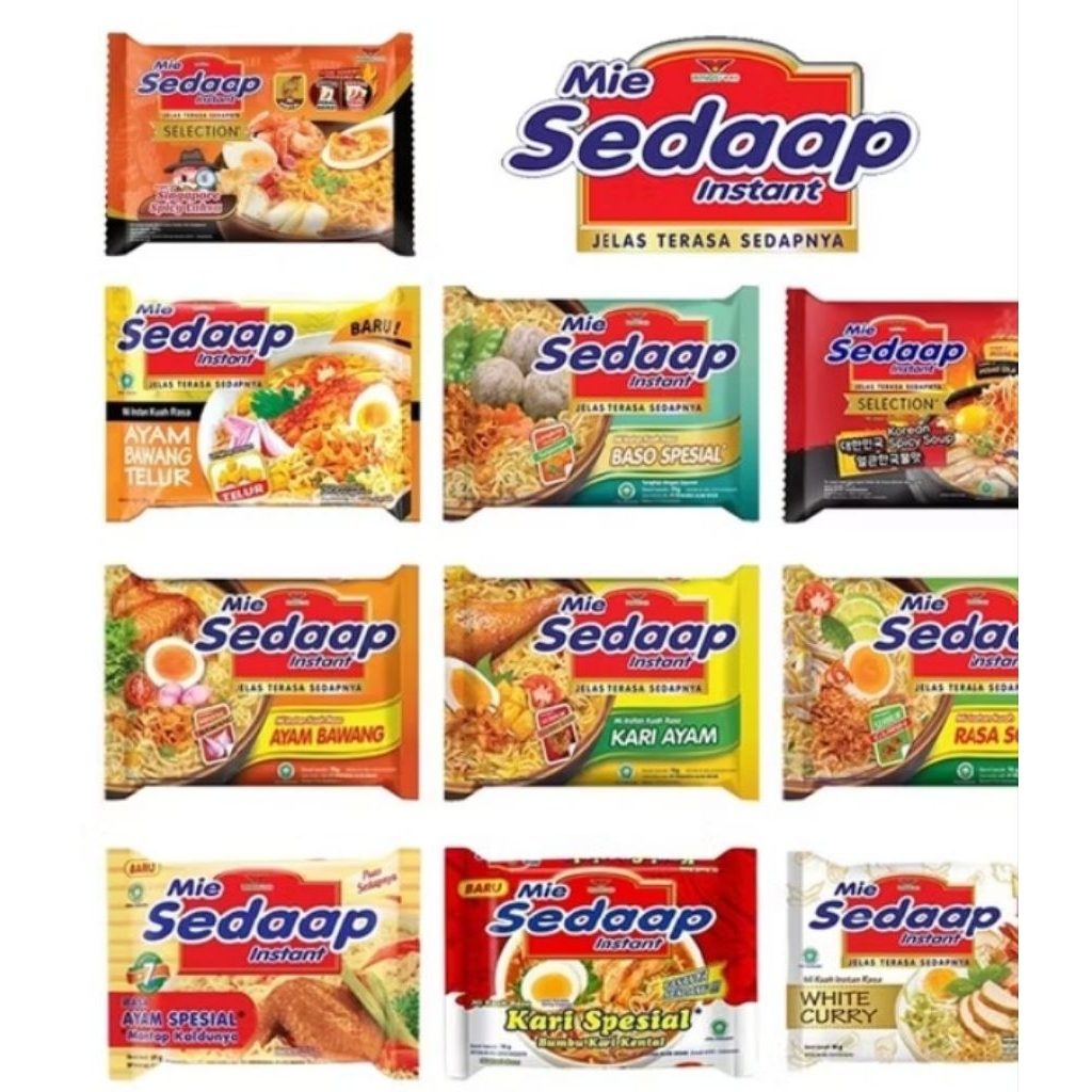 mie sedap instant all varian goreng || kuah