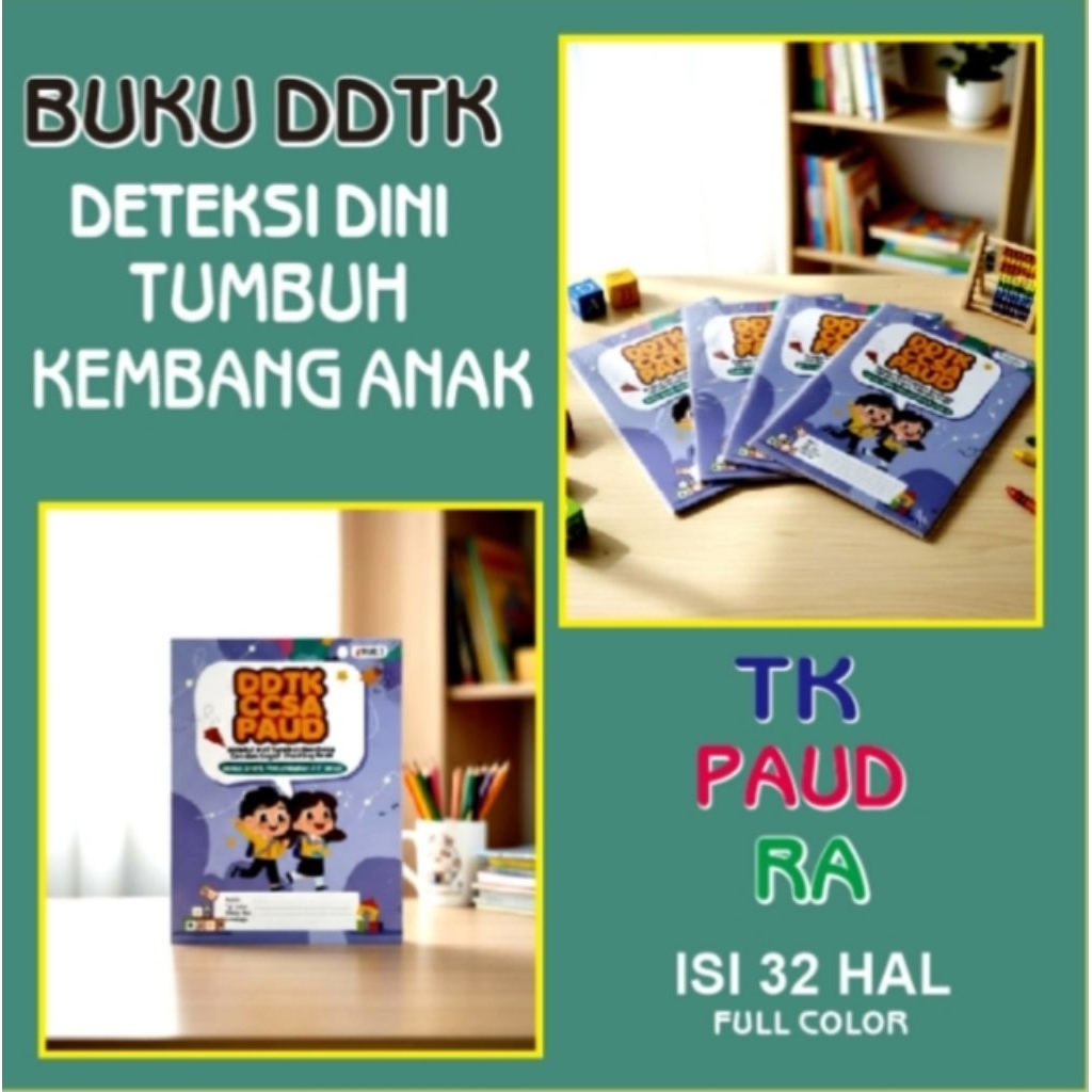 BUKU DDTK CSSA ANAK / TK, PAUD, RA