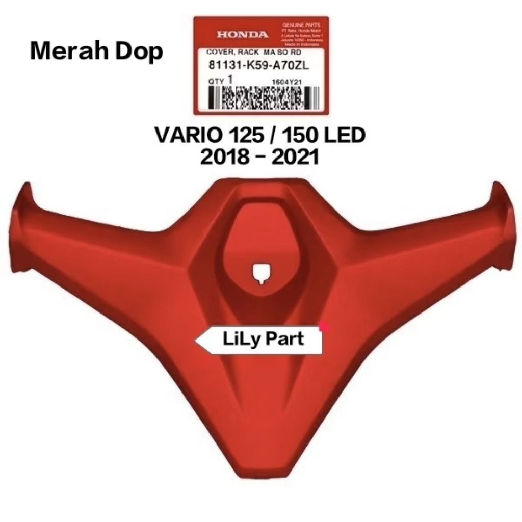 81131-K59-A70ZL Laci Panel VARIO 125 / 150 LED ( 2018 - 2021 )