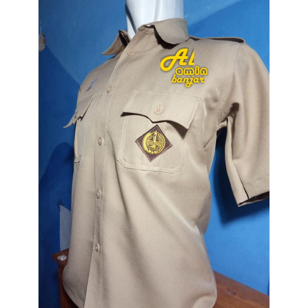 Baju PSH pramuka penegak/pembina putra bahan rapilo