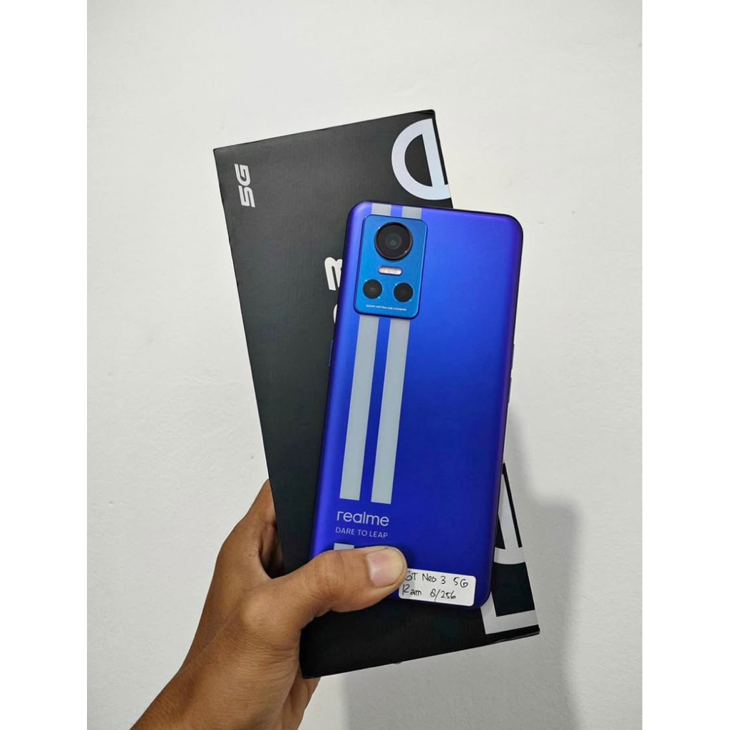 Realme GT Neo 3 8/256 Second Mulus Nominus Fullset Original