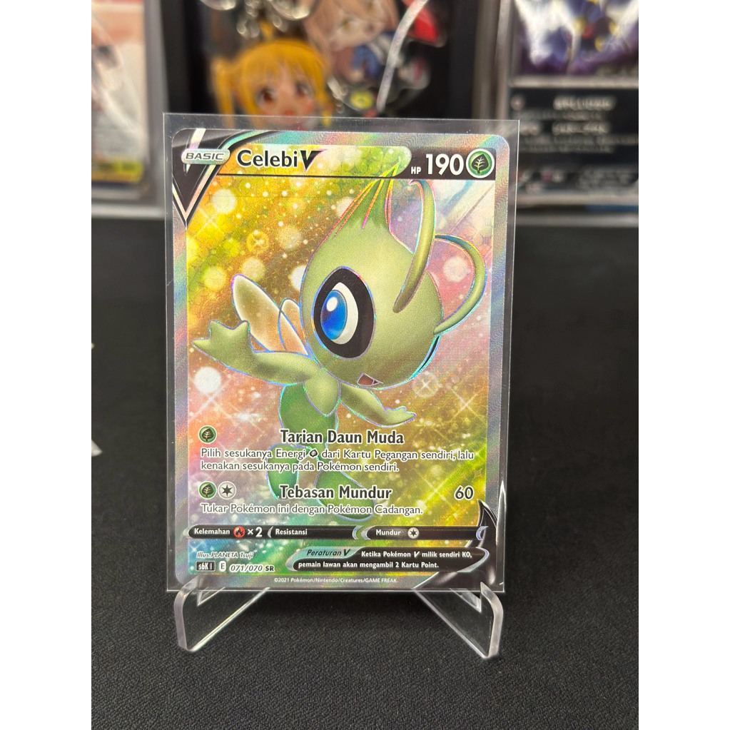 Pokemon Celebi V 071/70 SR Indonesian