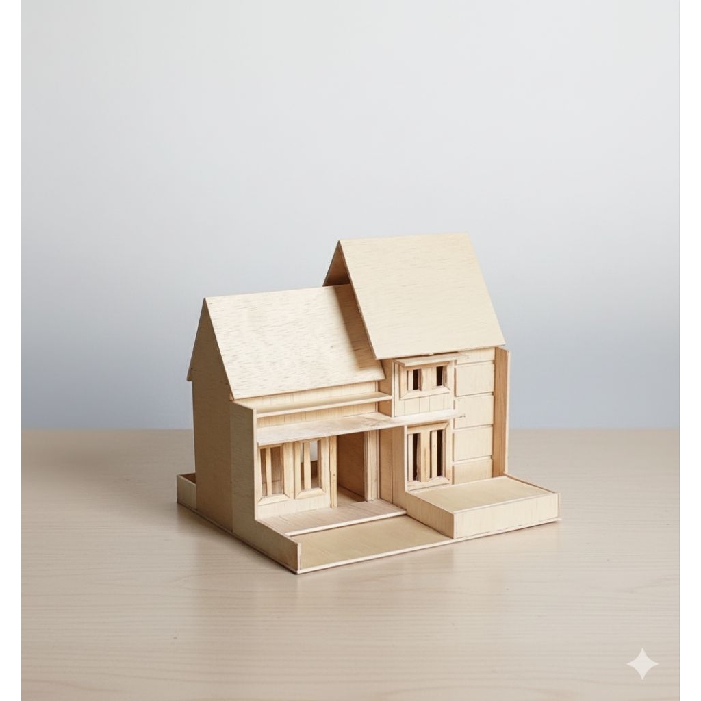 miniatur rumah subsidi