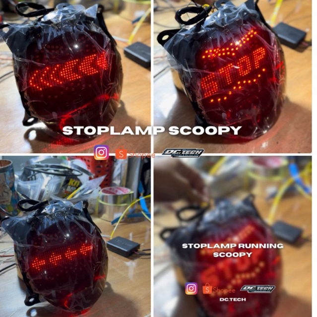 STOPLAMP RUNNING SCOOPY NEW